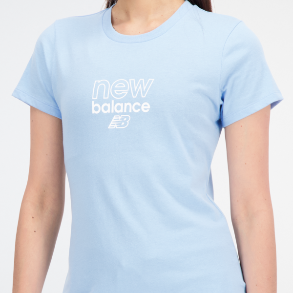 Женская футболка New Balance WT33507BLZ