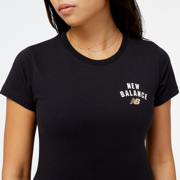 Женская футболка New Balance WT31804BK